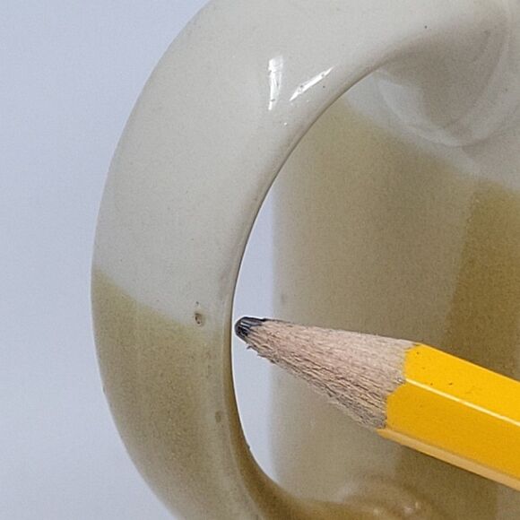 Vintage Retro Raccoon Wildlife Coffee Mug Tea Cup Japan 14 oz Brown White - Picture 11 of 11